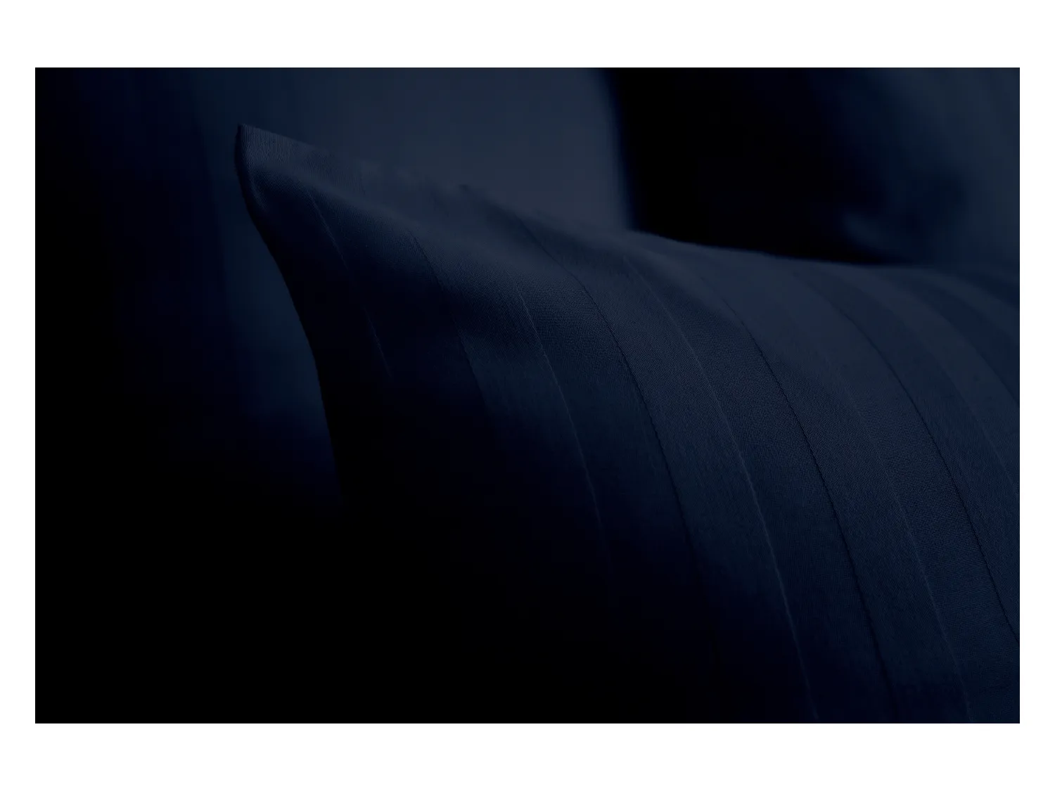 Sæt med 2 satinpudebetræk 92 tråde/cm² - 63 x 63 cm - Blå -ABILY fra PALACIO