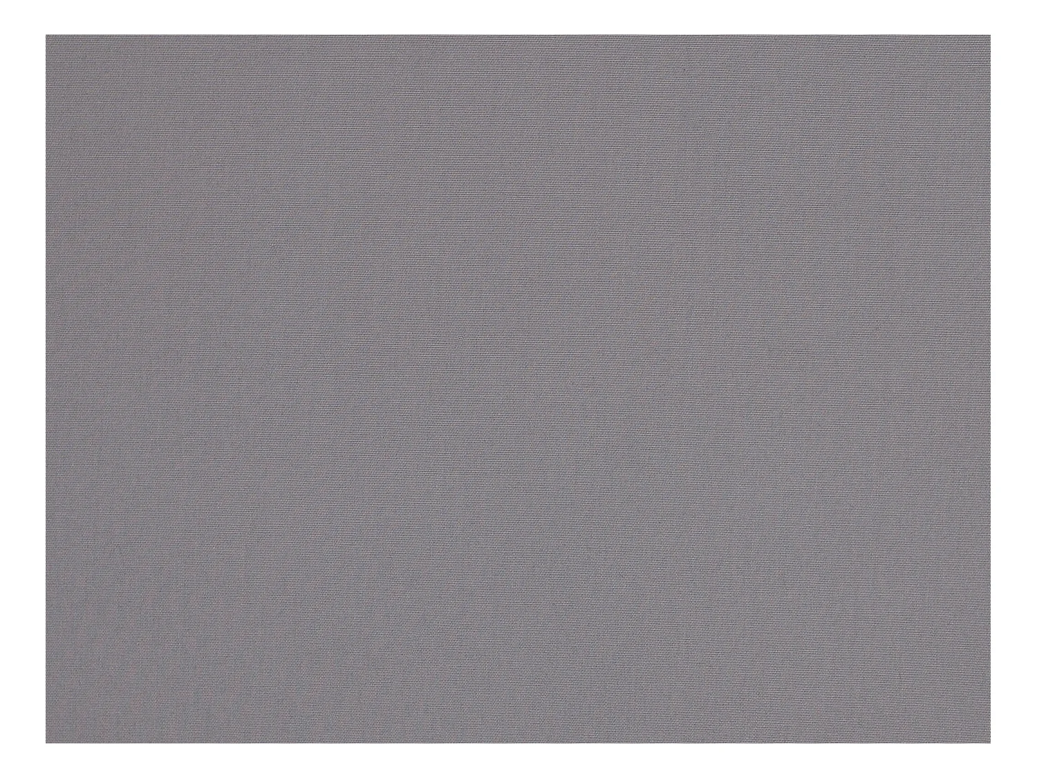 Bedlinnen in katoenperkal - Dekbedovertrek 220 x 240 cm + 2 kussenslopen 63 x 63 cm - Grijs met witte bies - AGAMI van PALACIO