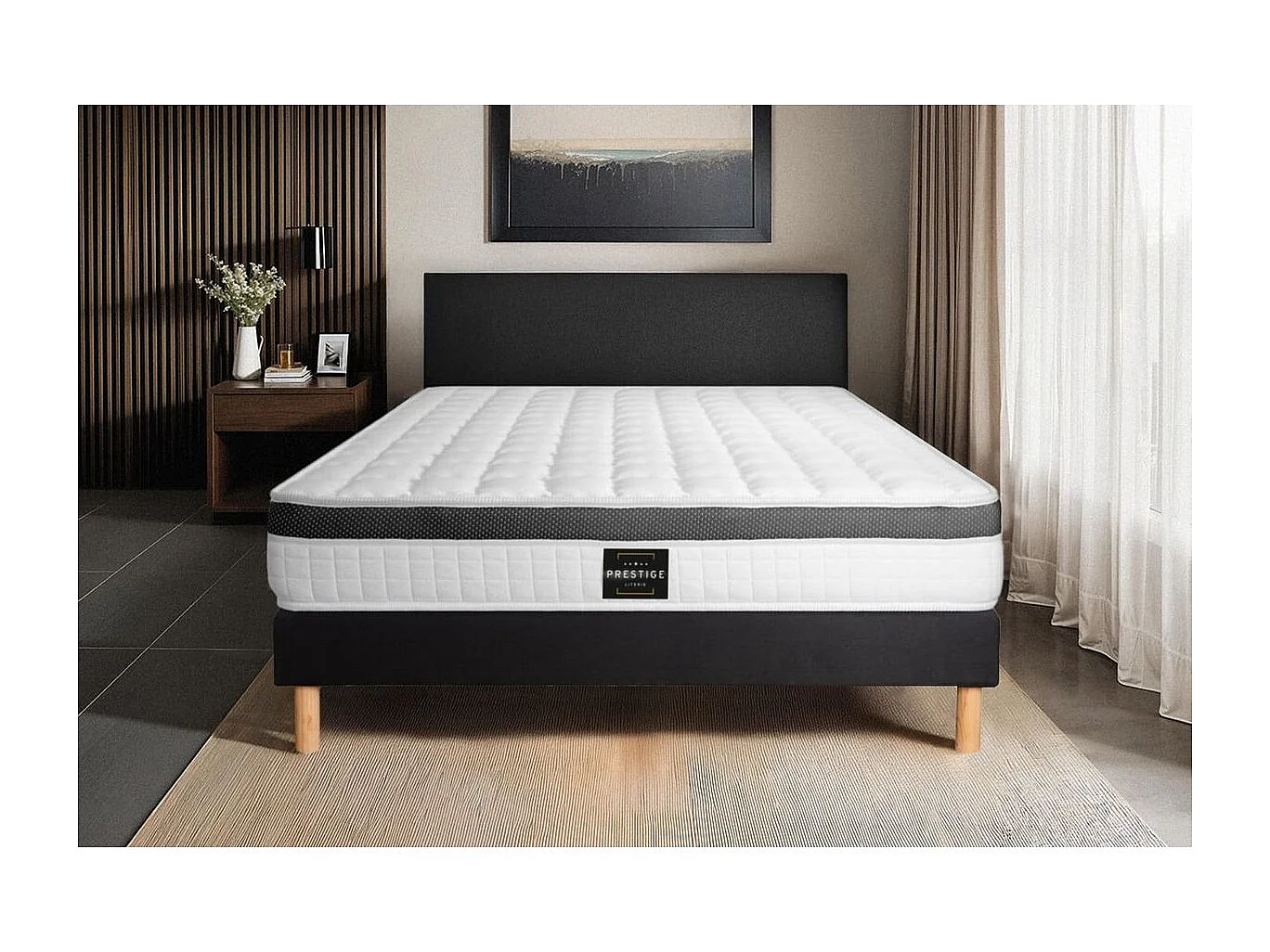 Matelas Supérieur 140x190 Mémoire de forme 3 zones