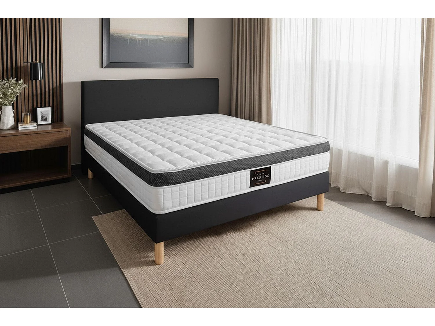 Matelas Supérieur 140x190 Mémoire de forme 3 zones