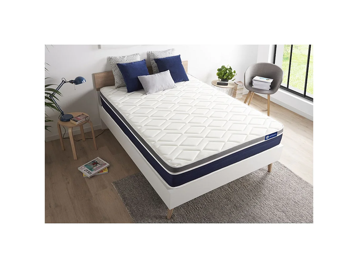 Actilatex confort matras 180x200cm , Matrasdikte : 26 cm , Latex en traagschuim , Vrij stevig, 7 comfortzones