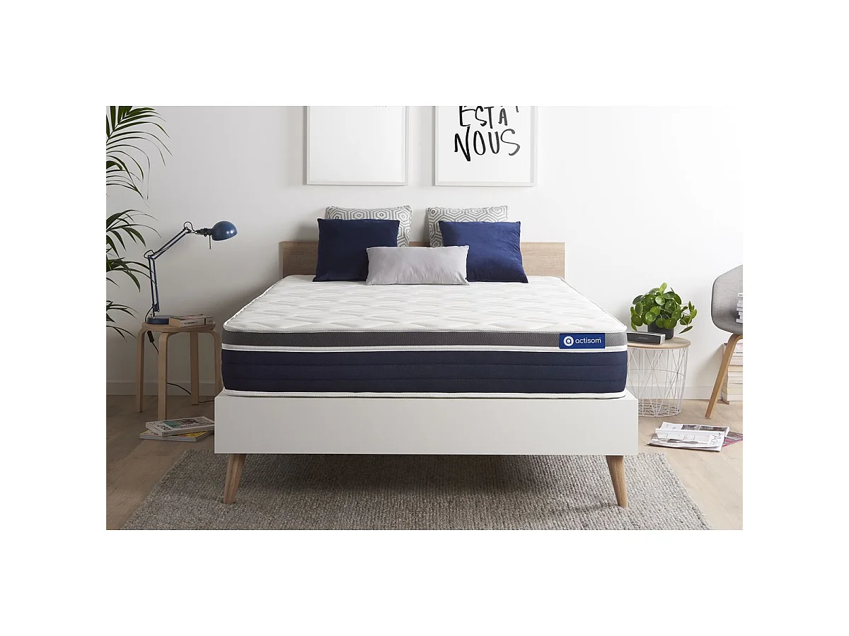 Actilatex confort matras 180x200cm , Matrasdikte : 26 cm , Latex en traagschuim , Vrij stevig, 7 comfortzones