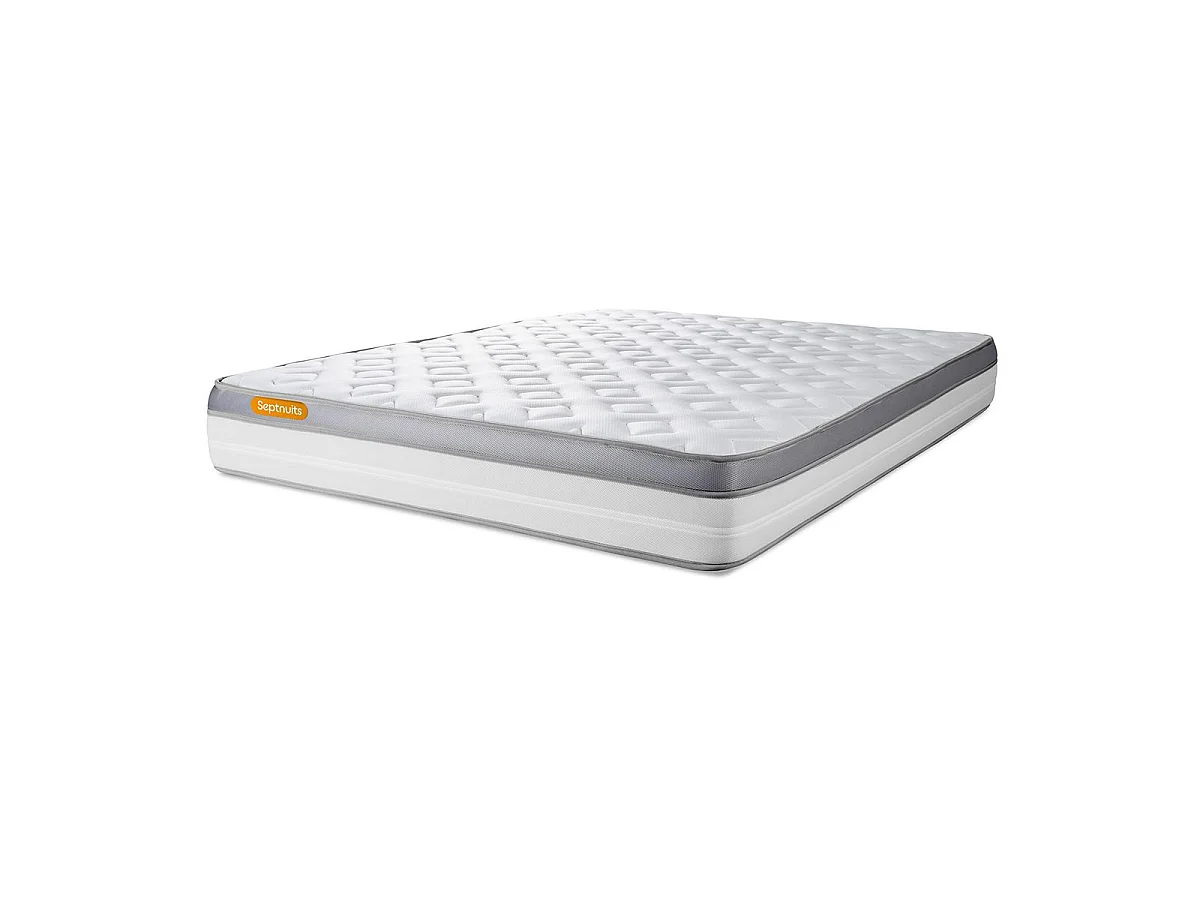 Matelas 180x200 Memo Zen Mousse à mémoire de forme 5 zones de confort MAXI épaisseur
