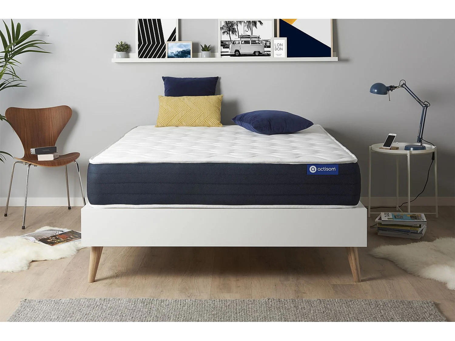 Matelas Mémoire de forme ACTIMEMO SLEEP 180x200 5zones de confort