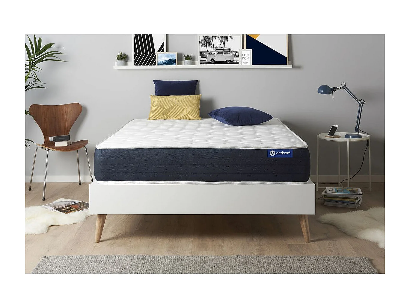 Matelas Mémoire de forme ACTIMEMO SLEEP 180x200 5zones de confort