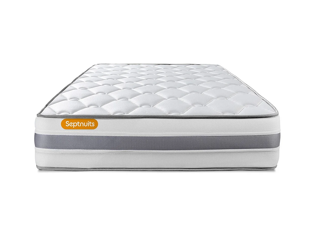 Matelas Ressorts ensachés 90x190 Memo Spring 3 zones de confort MAXI épaisseur
