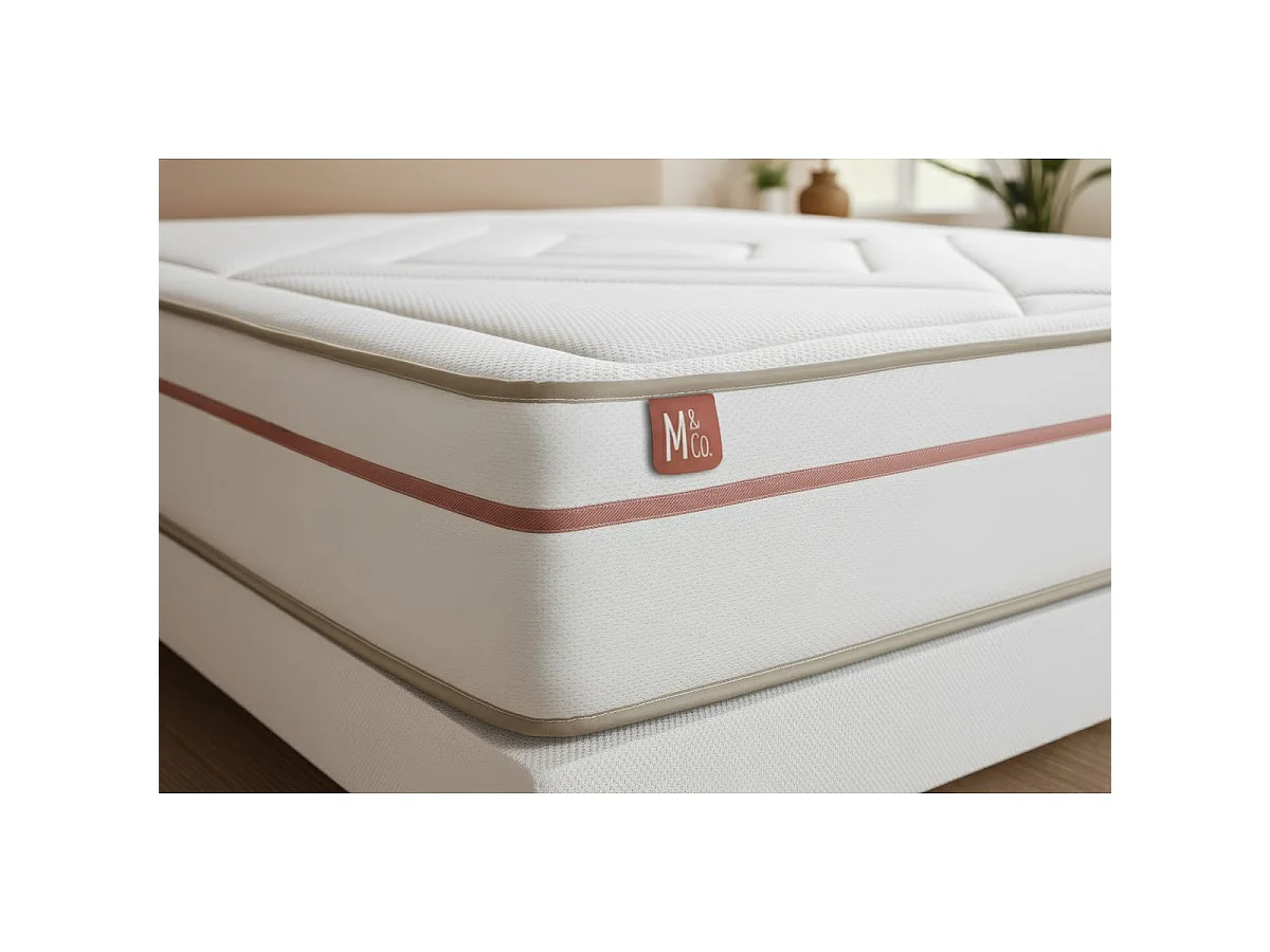 Matelas LE PAISIBLE 160x200cm Mémoire de forme BioVisco - Ep. 24cm