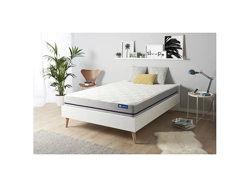 Actimemo soft matratze 140x200cm, Memory-Schaum, Härtegrad 3, Höhe : 20 cm, 3 Komfortzonen