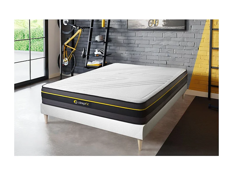 ACTIVE matras 140x190cm , Matrasdikte : 24 cm , Traagschuim , Stevig, 5 comfortzones