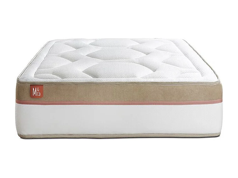 Matelas LE COSY 90x190 cm Mémoire de forme 7 zones de confort - Ep. 30cm