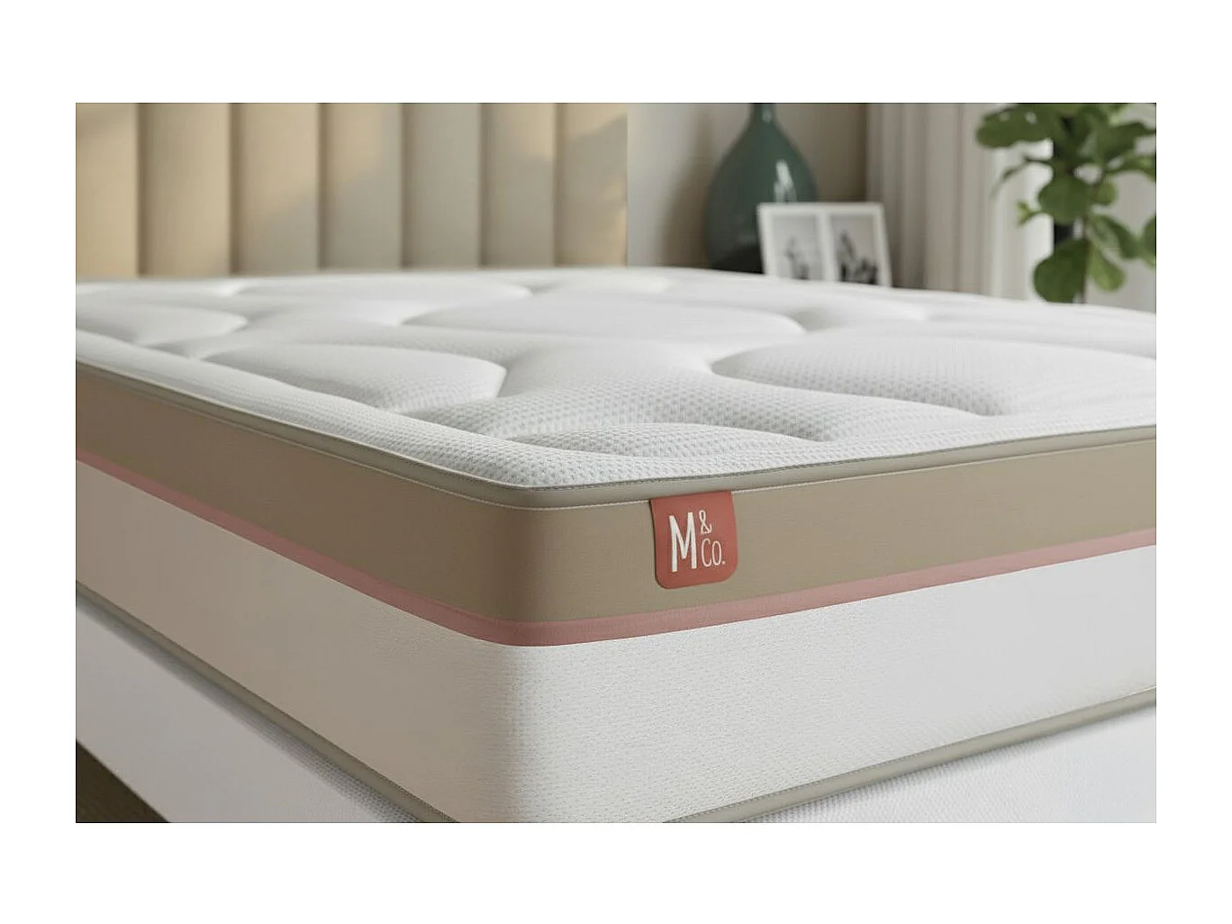 Matelas LE COSY 90x190 cm Mémoire de forme 7 zones de confort - Ep. 30cm