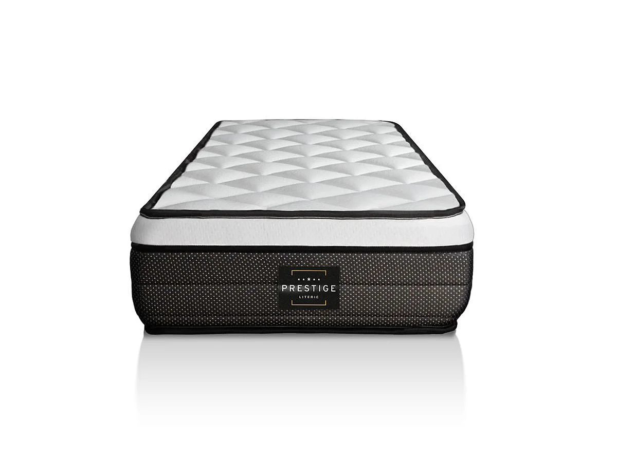 Matelas Suite 90x200 Ressorts ensachés, mémoire de forme 5 zones