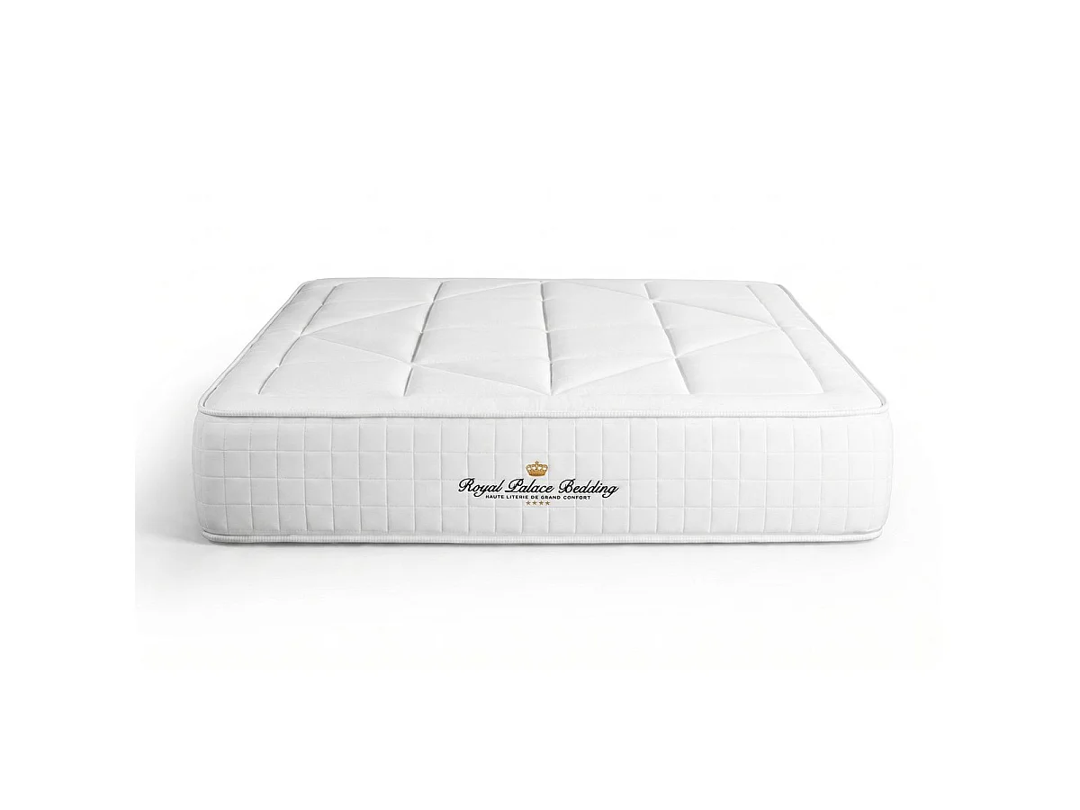 Matelas ressorts ensachés + mémoire de forme maxi épaisseur Windsor 160x200