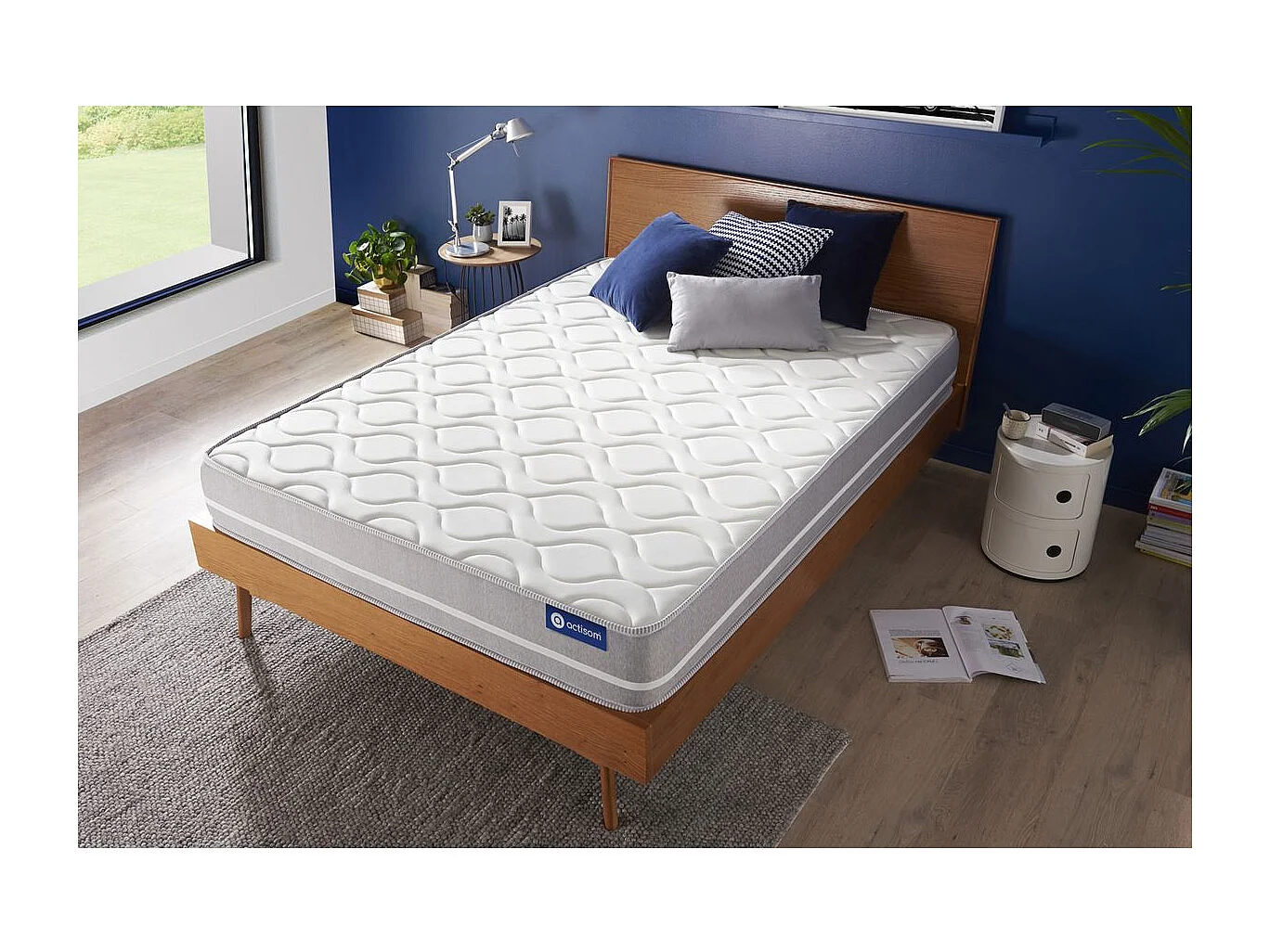 Colchón Actiflex touch 90x190cm, Grosor: 20cm, Muelles ensacados, Equilibrado, 3 zonas de confort