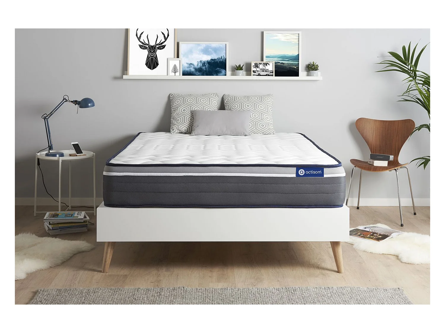 Actimemo plus matratze 180x200cm, Memory-Schaum, Härtegrad 5, Höhe :26 cm, 7 Komfortzonen