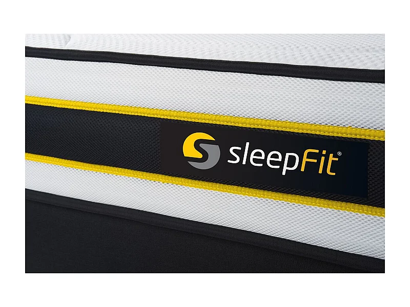 FLEXY Matratze 90x190cm, Taschenfedern und Memory-Schaum, Härtegrad 4, Höhe: 22cm, 3 Komfortzonen