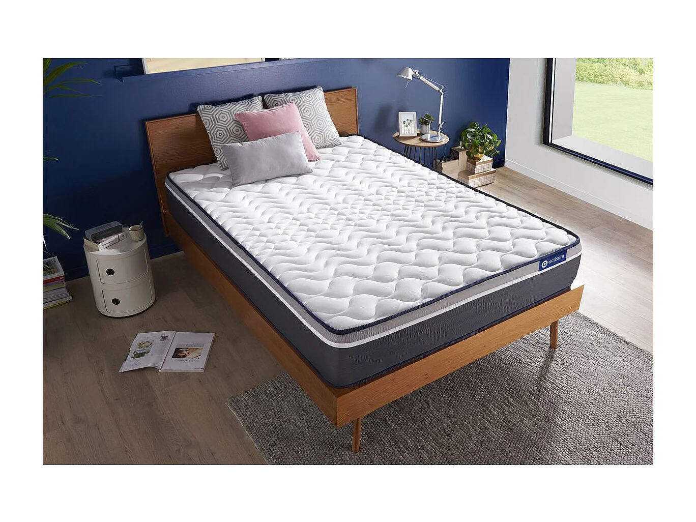 Materasso Actiflex plus 90x190cm - Spessore : 26cm - Molle insacchettate e memory foam - Molto rigido