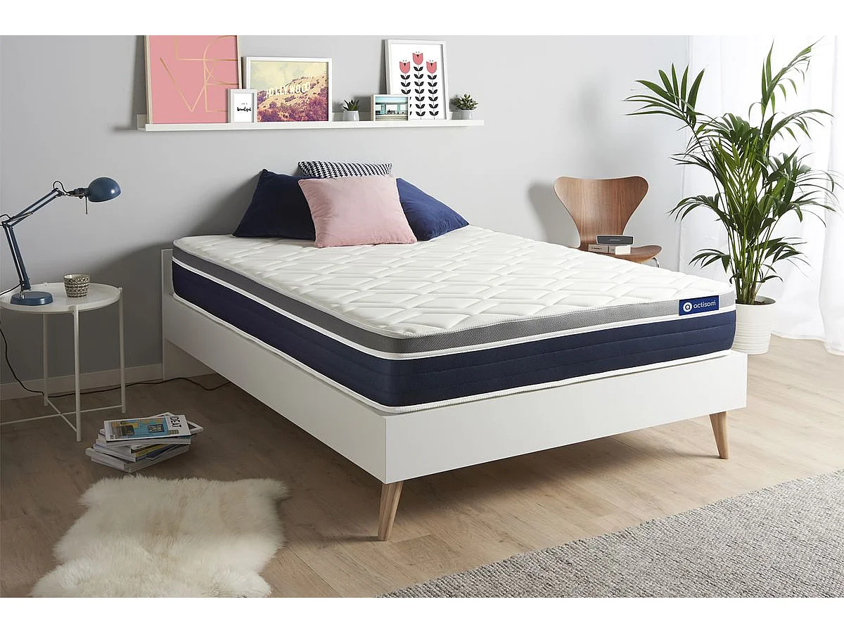 Materasso matrimoniale Actimemo confort 140x190cm - Spessore : 26cm - Memory foam - Moderatamente rigido