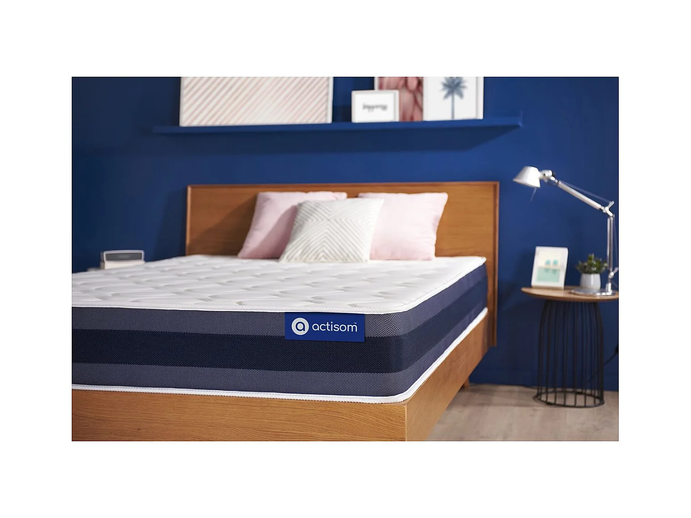 Matelas Ressorts ensachés+Mémoire de forme ACTIFLEX MORPHO 90x190 Maxi épaisseur 5zones de confort