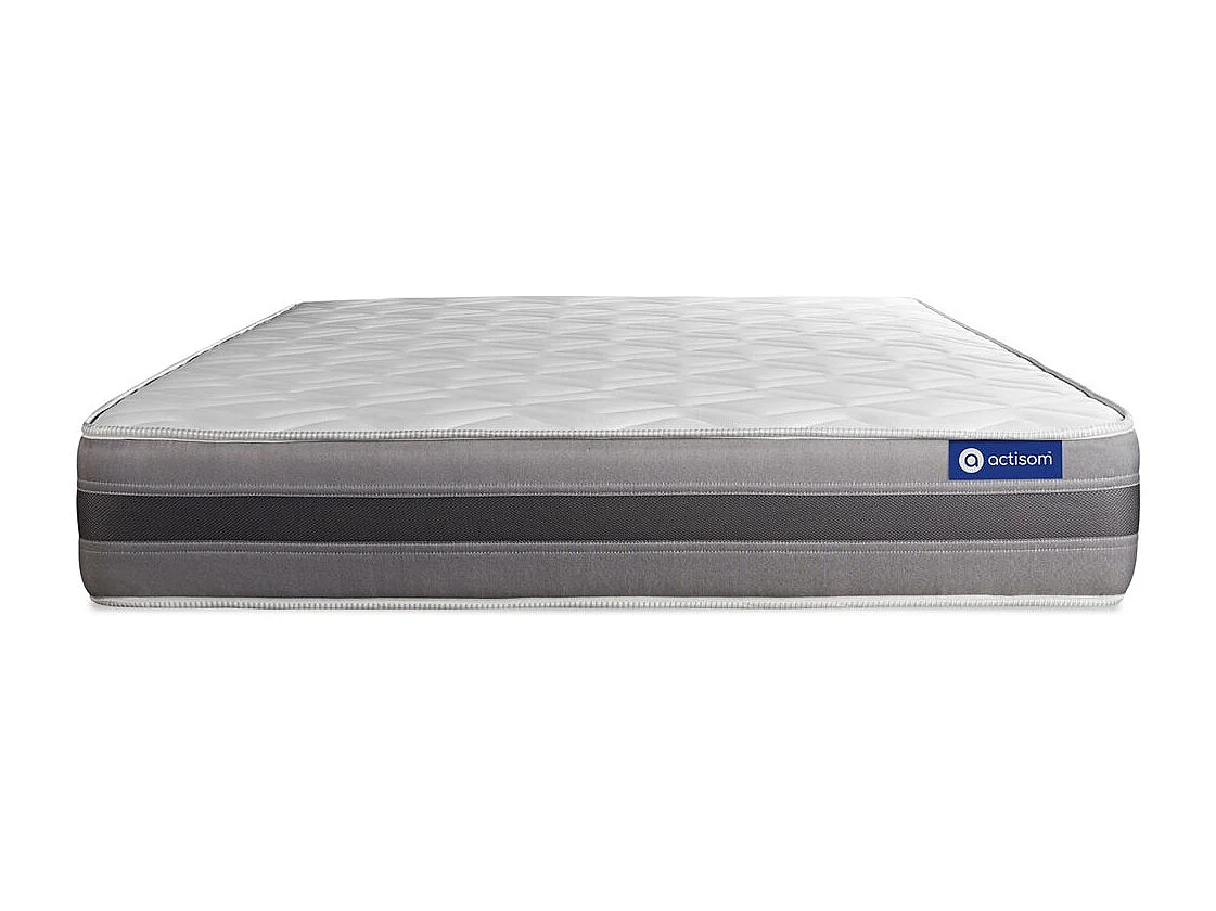 ACTISOM Matelas mémoire de forme 160x200 cm Maxi épaisseur 5zones de confort
