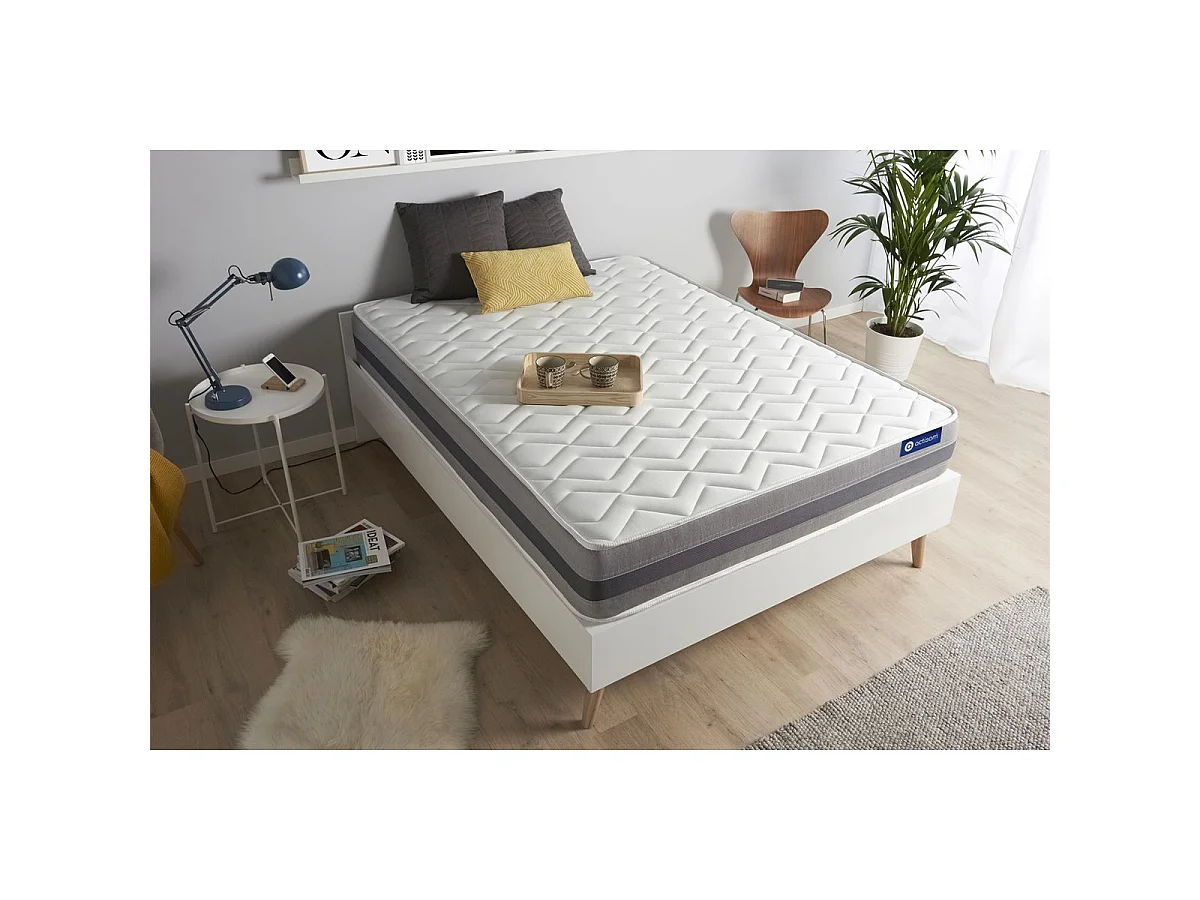ACTISOM Matelas mémoire de forme 160x200 cm Maxi épaisseur 5zones de confort