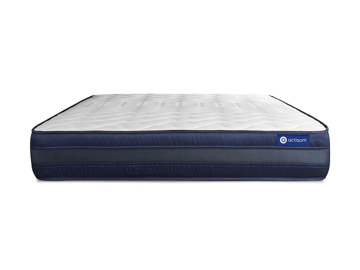 ACTISOM Matelas 140x200 Mémoire de forme Maxi épaisseur 5zones de confort