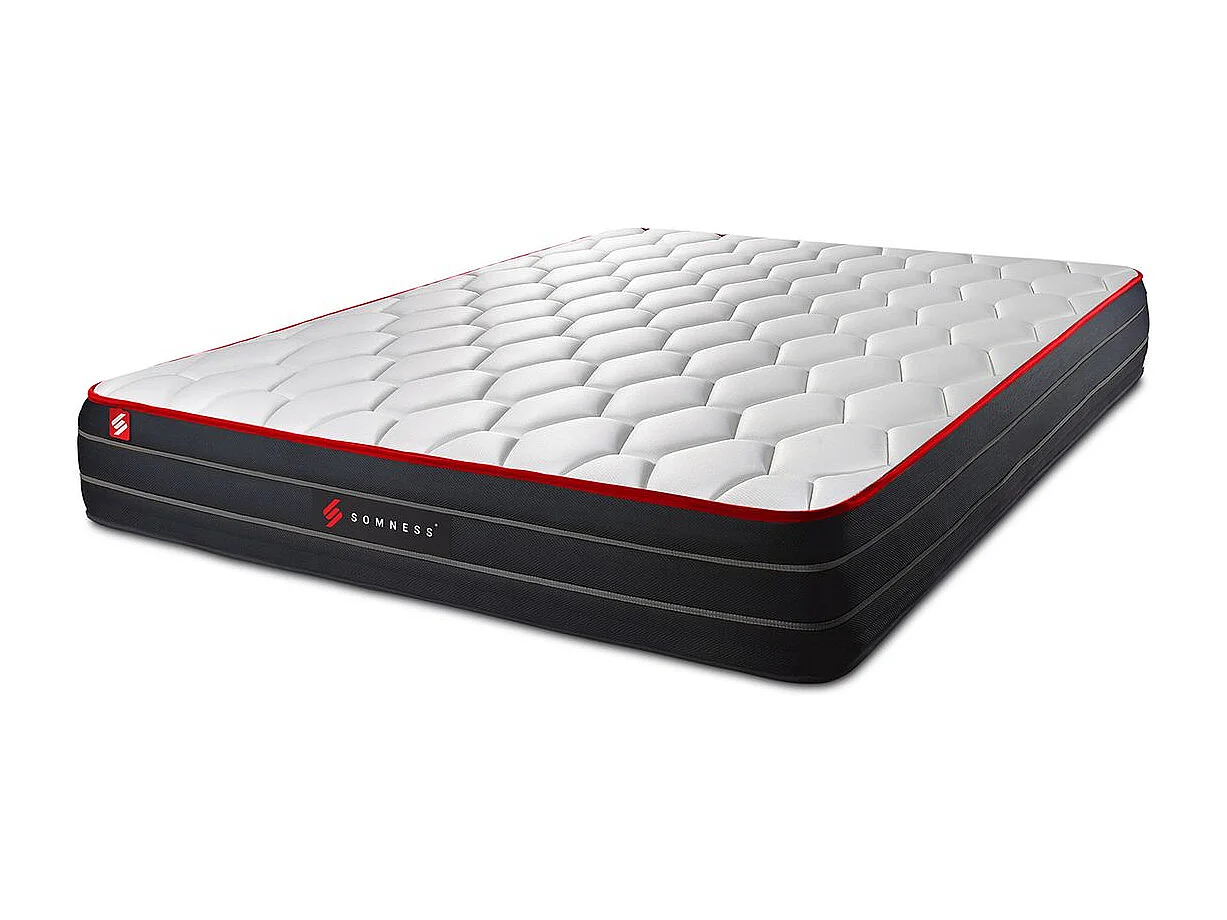 Matelas BOOST ressorts ensachés et mémoire de forme 140x200