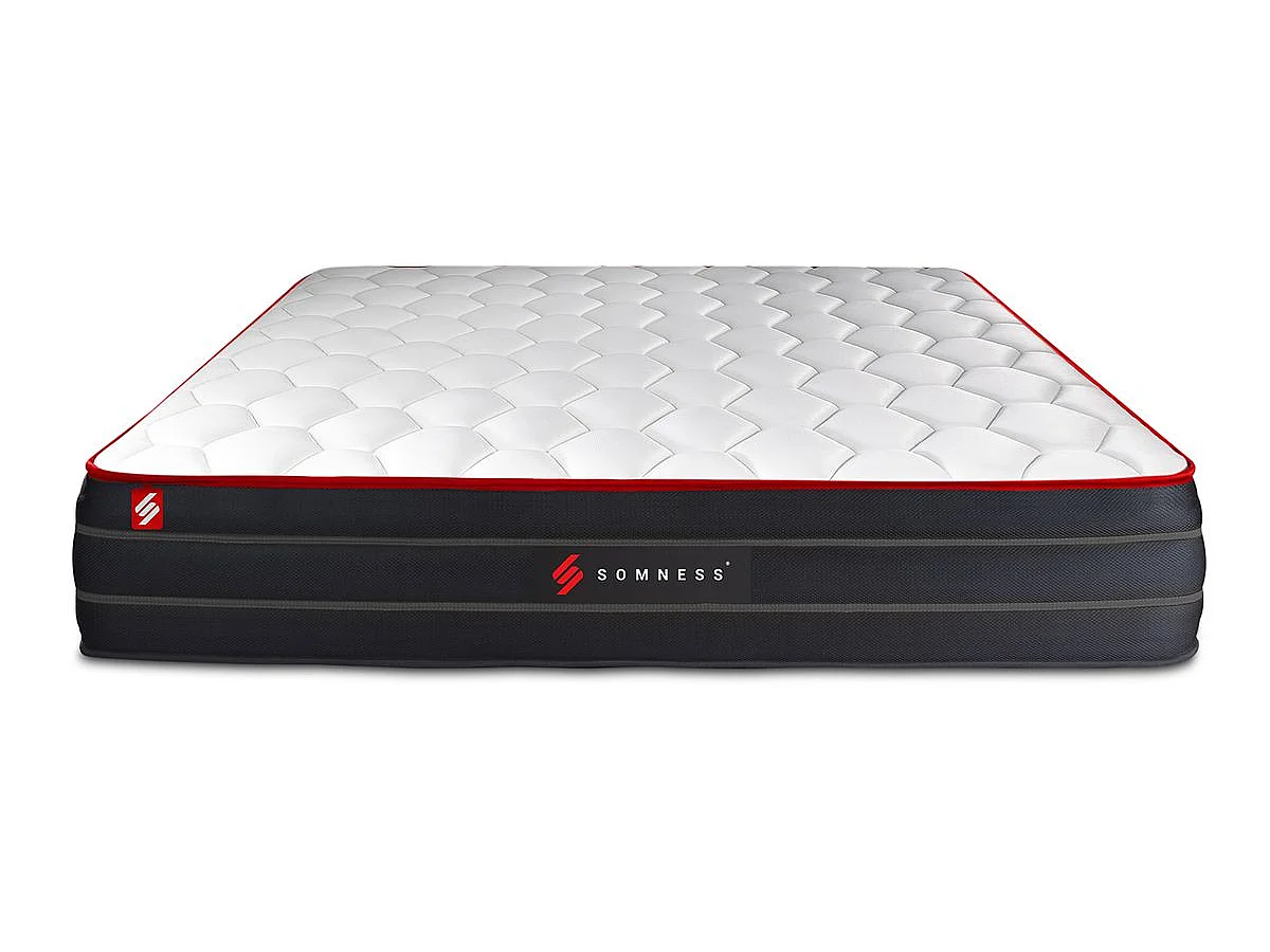 Matelas BOOST ressorts ensachés et mémoire de forme 140x200