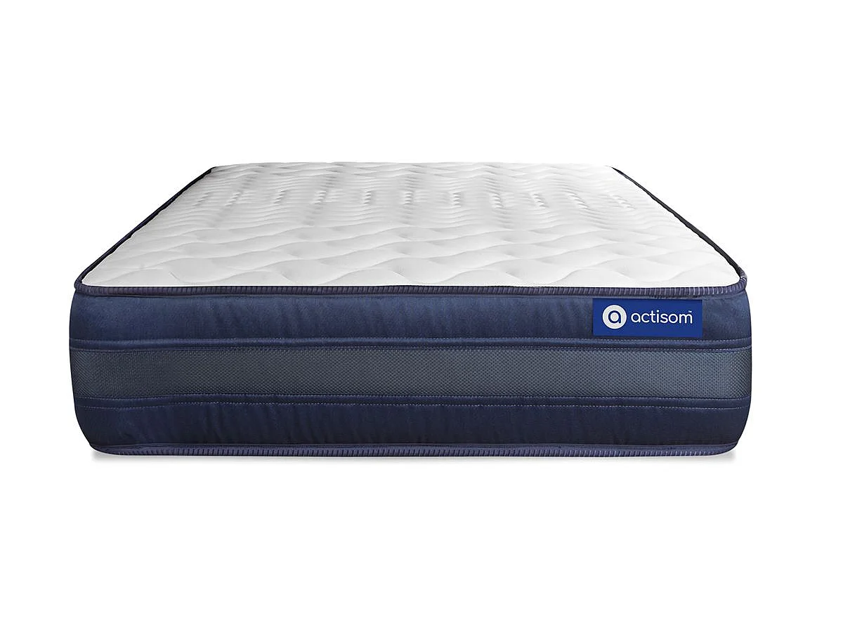 Actiflex tech matras 90x200cm , Matrasdikte : 24 cm , Pocketveren en traagschuim , Zeer stevig, 5 comfortzones