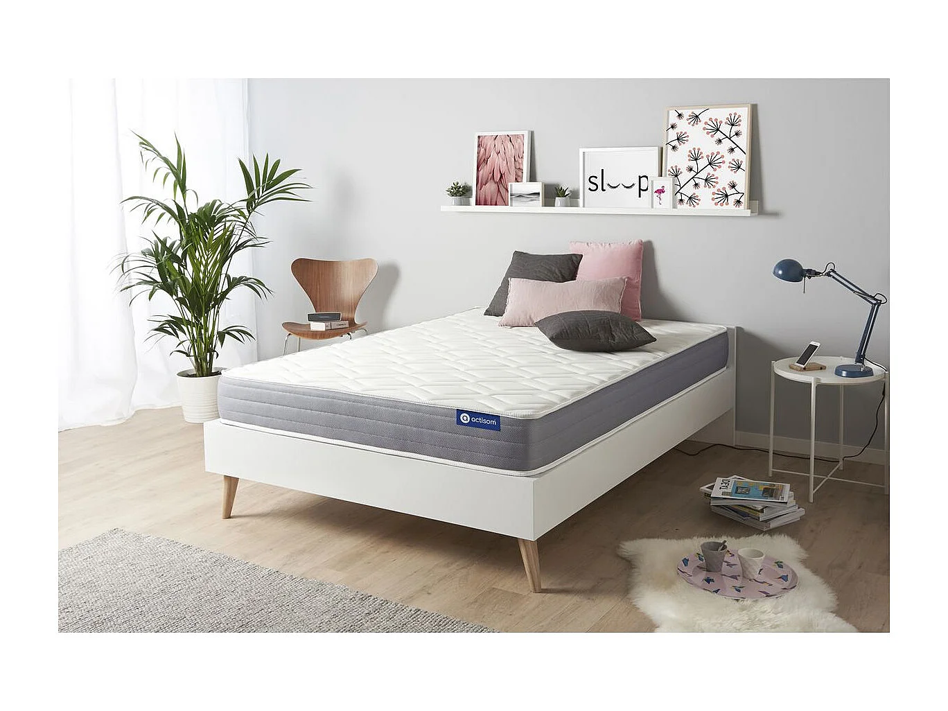 Actimemo dream matras 140x190cm , Matrasdikte : 22 cm , Traagschuim , Vrij stevig, 5 comfortzones