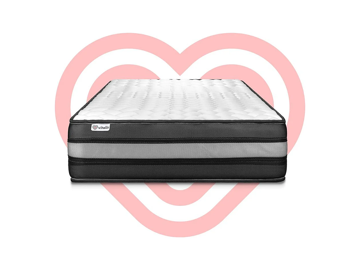 90x190 cm Traagschuim matras - Vital Power Zen