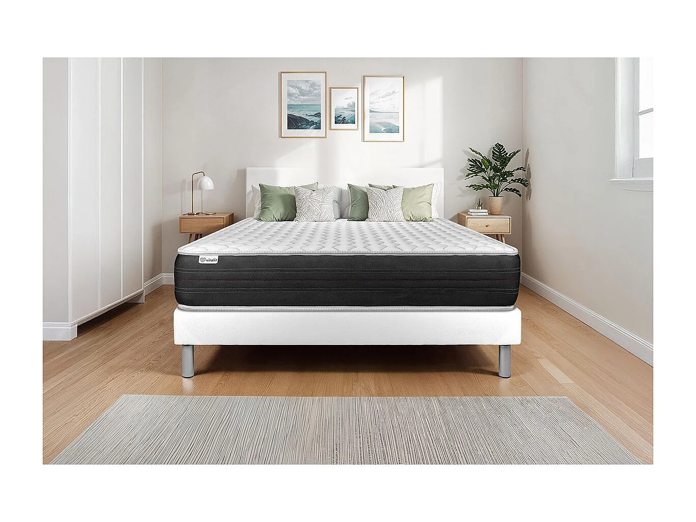Matelas VITALSPRING 200 x 200 cm