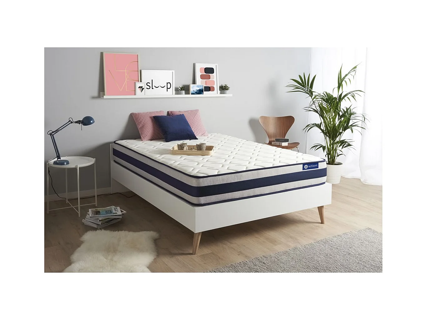 ACTISOM matelas Mémoire de forme ACTIMEMO ERGO 160x200 cm Maxi épaisseur 5zones de confort