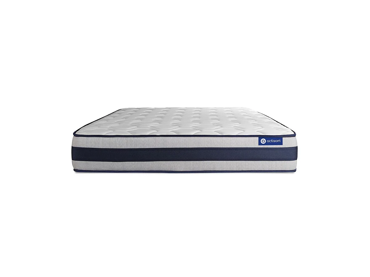 Actilatex ergo matras 200x200cm , Matrasdikte : 24 cm , Latex en traagschuim , Stevig, 5 comfortzones