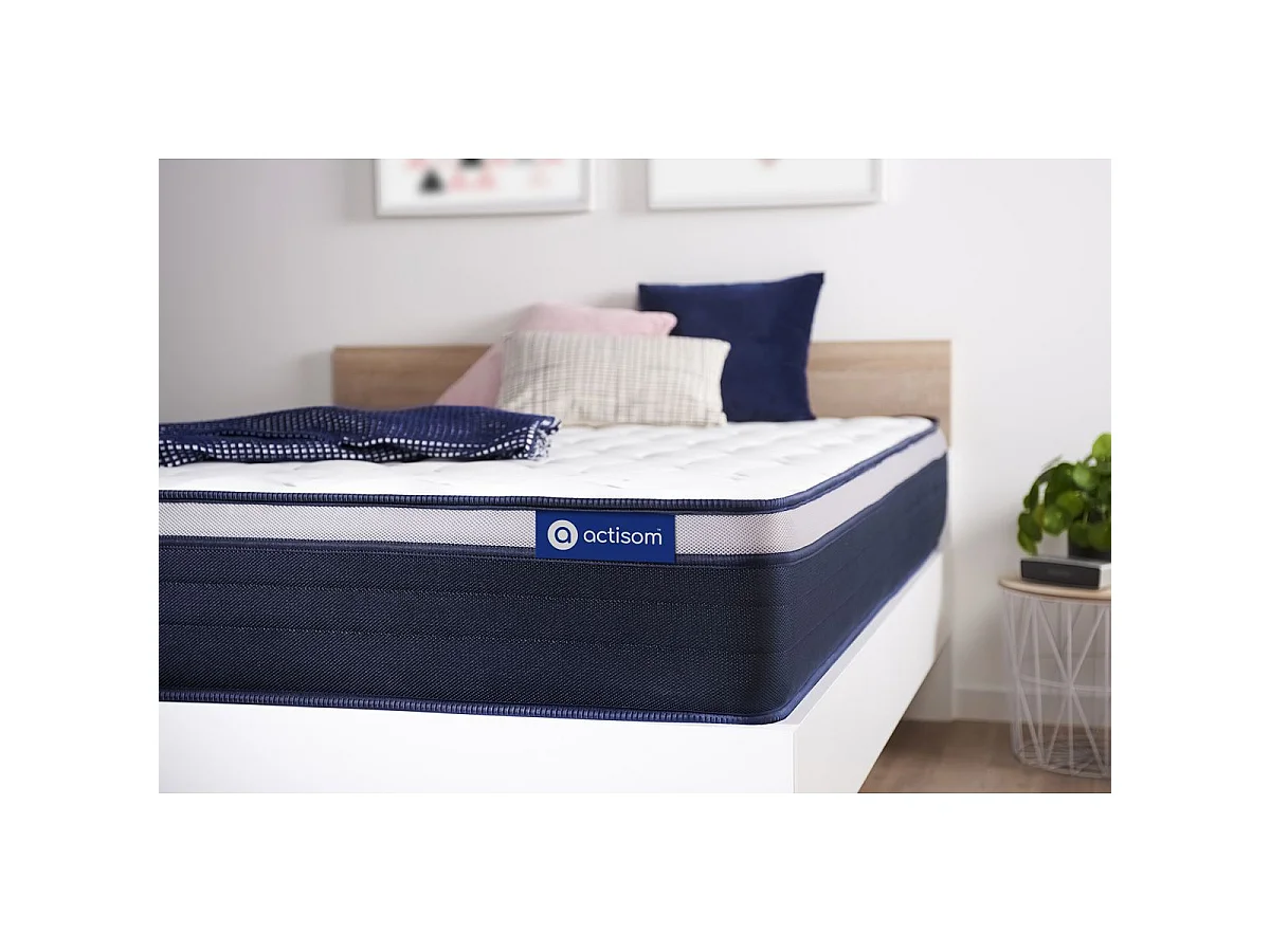 ACTISOM matelas Latex+Mémoire de forme ACTILATEX MAX 90x190 cm Maxi épaisseur 7zones de confort
