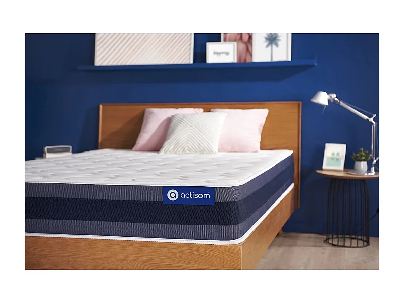 Actiflex morpho matratze 90x200cm, Taschenfederkern und Memory-Schaum, Härtegrad 2, Höhe :24 cm, 5 Komfortzonen