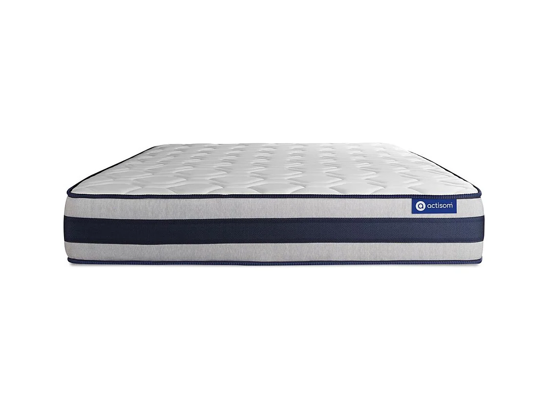 ACTISOM matelas Ressorts ensachés et Mémoire de forme ACTIFLEX ERGO 180x200 cm Maxi épaisseur 5zones de confort