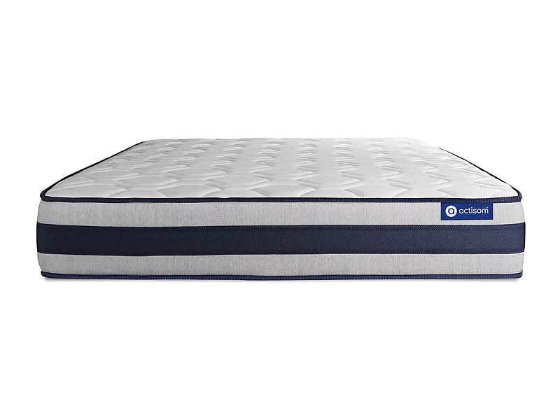 ACTISOM matelas Ressorts ensachés et Mémoire de forme ACTIFLEX ERGO 180x200 cm Maxi épaisseur 5zones de confort