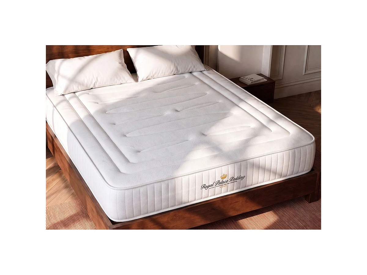 Matelas 180x200 cm Ressorts ensachés et Mémoire de forme - Lancaster