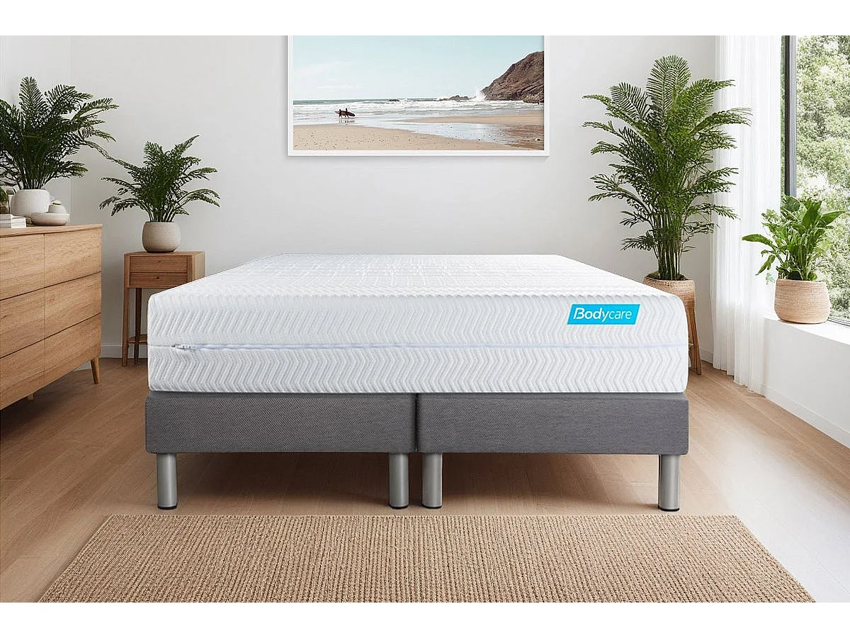 Matelas BIOCARE 160x200 Mousse à mémoire de forme BIO 5 zones Maxi épaisseur