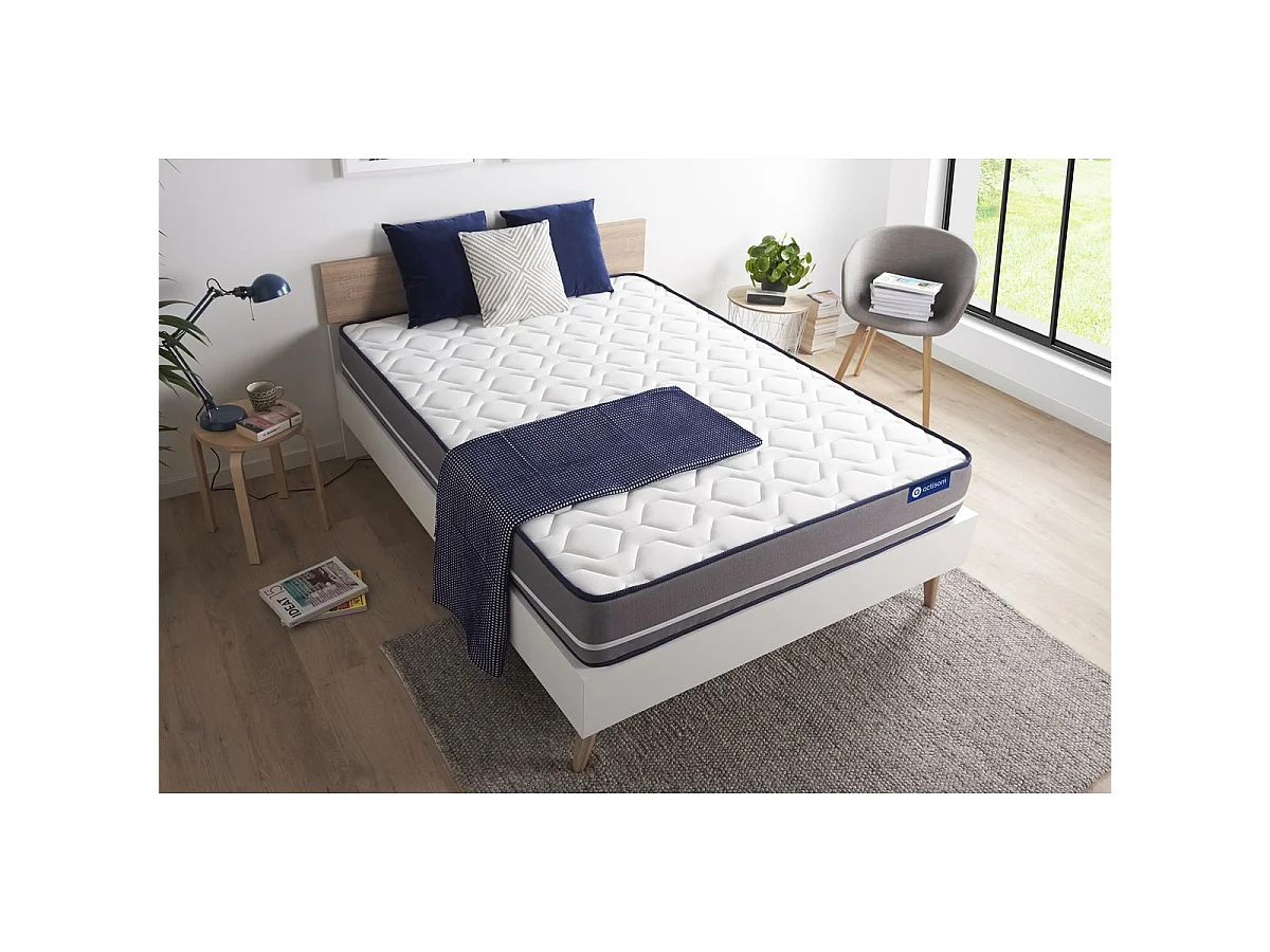 Actilatex pur matras 140x200cm , Matrasdikte : 20 cm , Latex en traagschuim , Stevig, 3 comfortzones