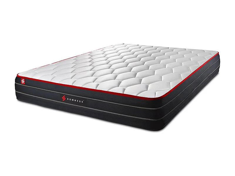 Matelas BOOST ressorts ensachés et mémoire de forme 160x200