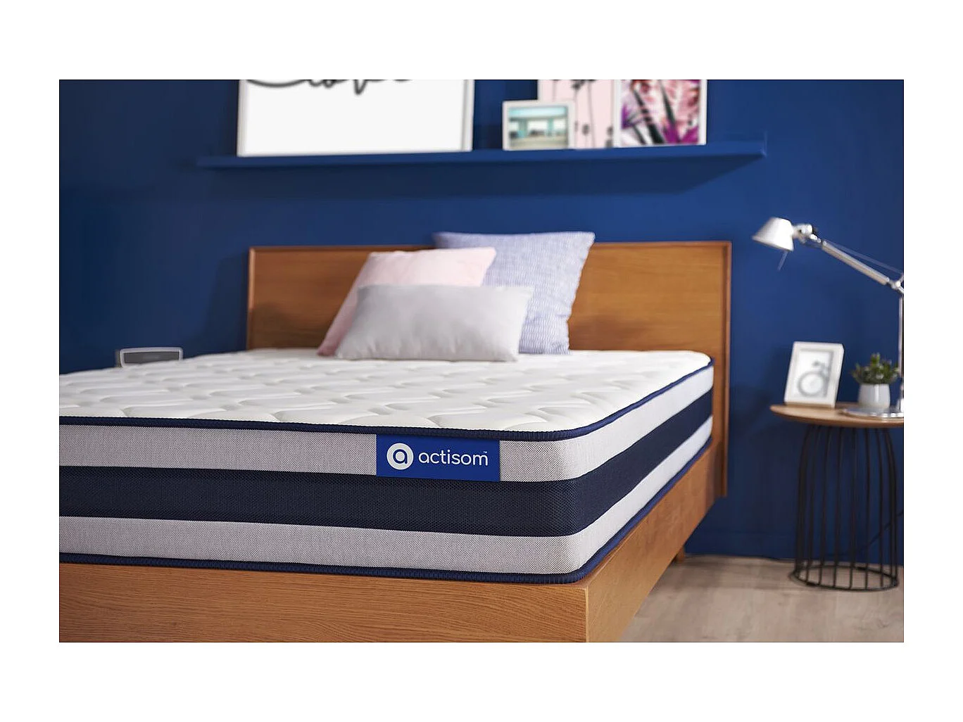 Materasso Actiflex ergo 90x200cm - Spessore : 24cm - Molle insacchettate e memory foam - Rigido
