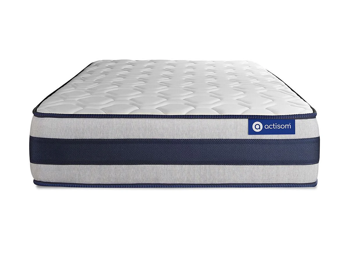 Colchón Actiflex ergo 90x200cm, Grosor: 24cm, Muelles ensacados y espuma viscoelástica, Firme, 3 zonas de confort
