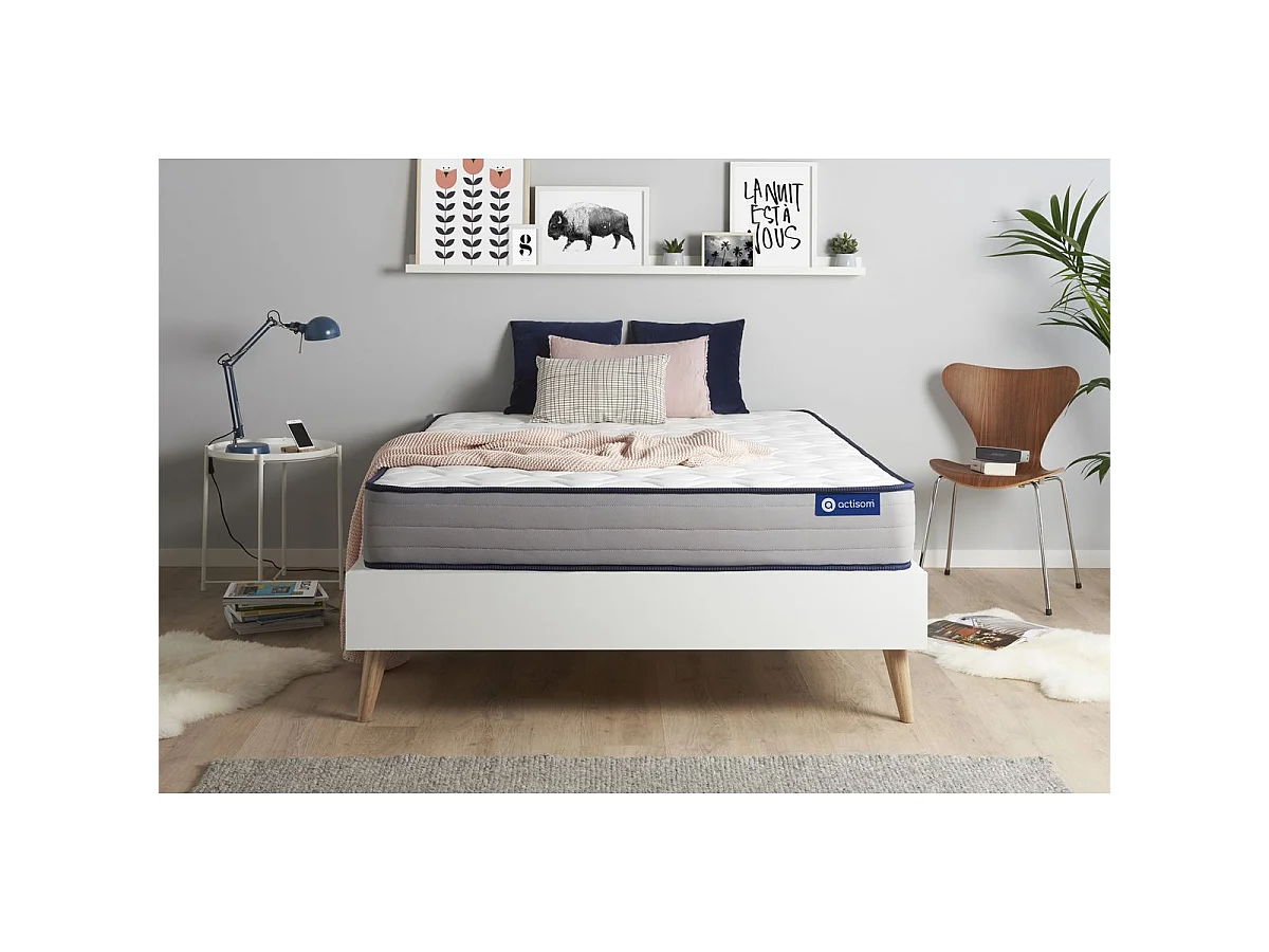 ACTISOM matelas Mémoire de forme ACTIMEMO FORM 140x190 cm 5zones de confort