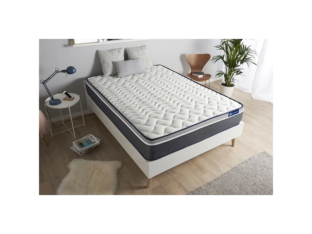 ACTISOM Matelas 160x200 Mémoire de forme Maxi épaisseur 7zones de confort