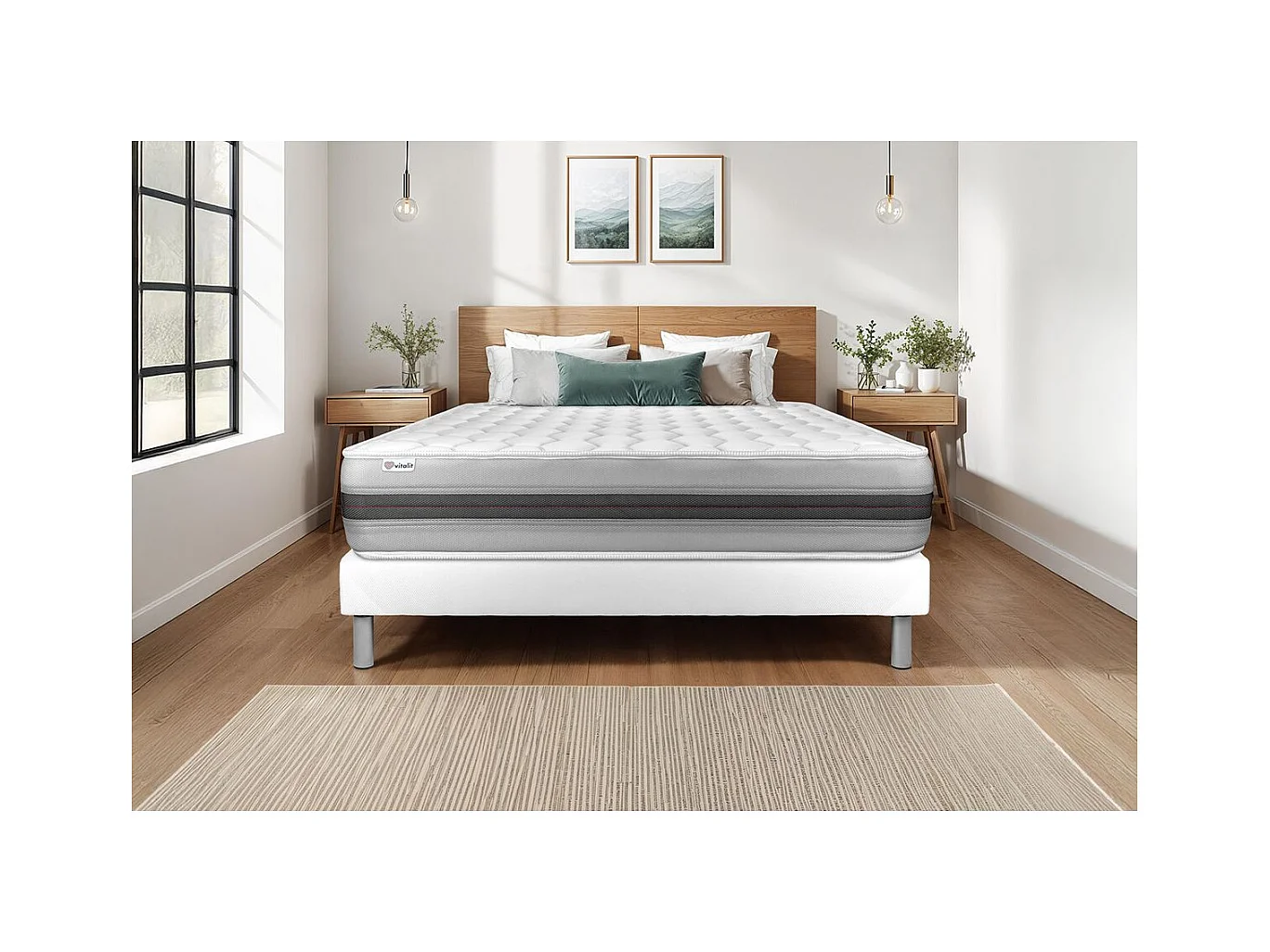 Matratze VITAL SPRING RECOVER 200 x 200 cm