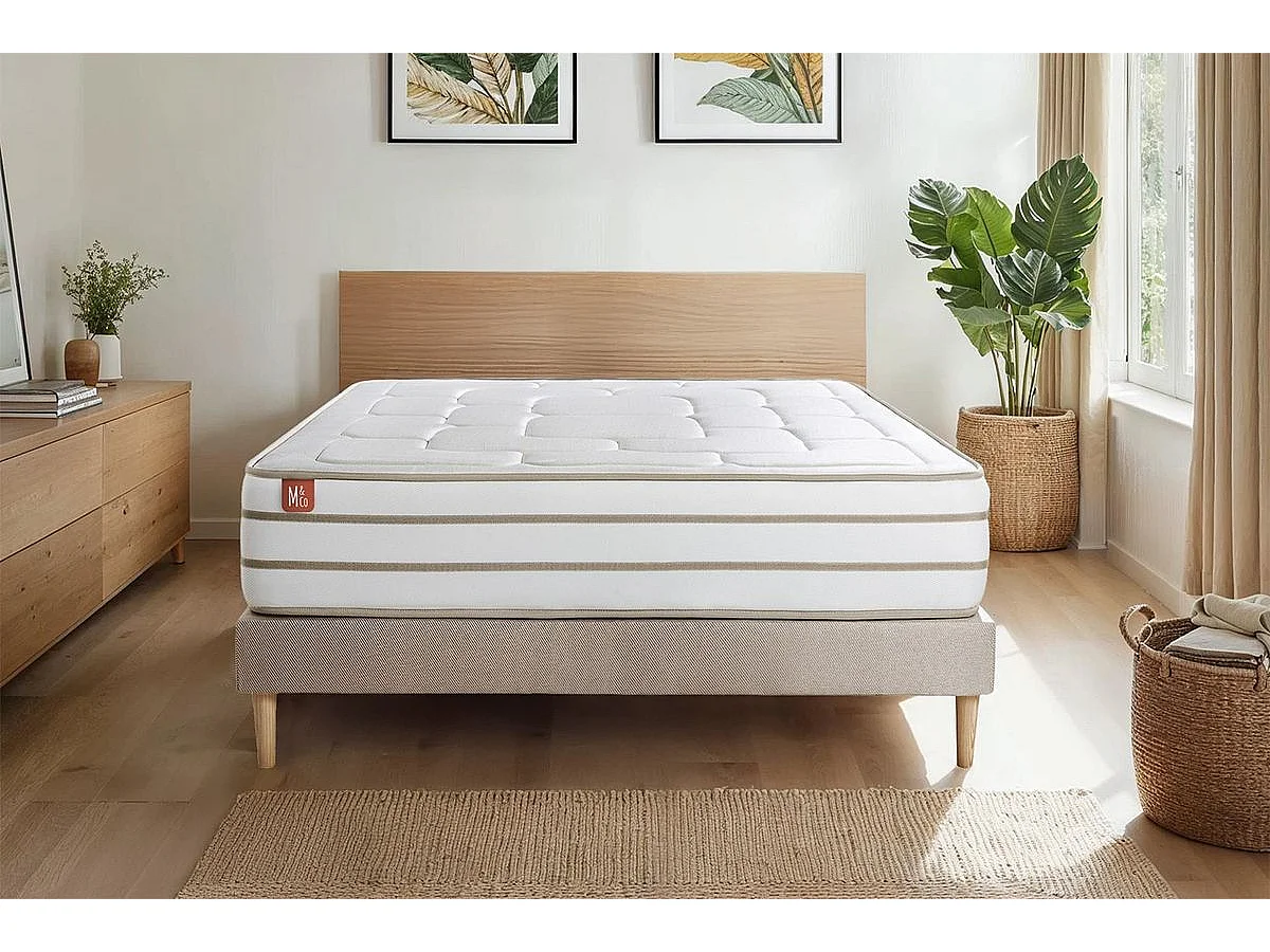Matelas LE DOUILLET 90x200cm Mémoire de forme BioVisco - Maxi épaisseur 26cm