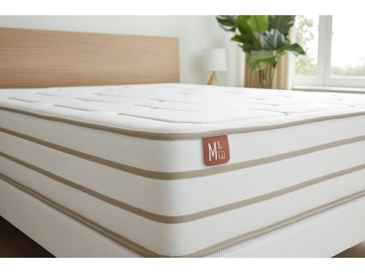 Matelas LE DOUILLET 90x200cm Mémoire de forme BioVisco - Maxi épaisseur 26cm