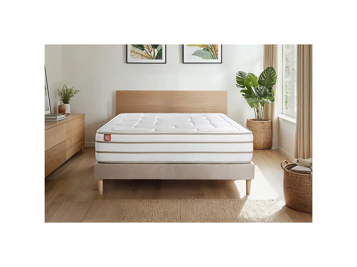 Matelas LE DOUILLET 90x200cm Mémoire de forme BioVisco - Maxi épaisseur 26cm